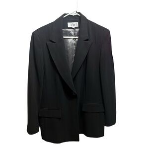 Le Suit Black Women’s Blazer size 16